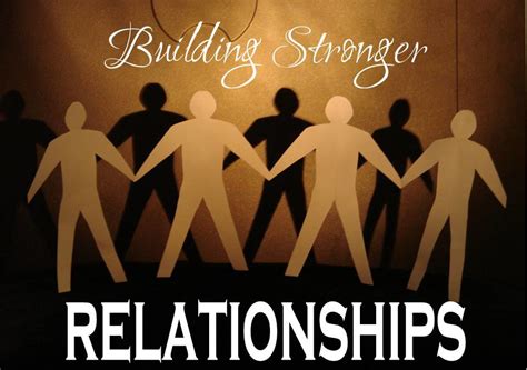 Stronger Relationships